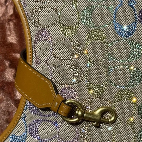 Coach Crystal Rainbow Hobo Bag 💎 💞 the Hamptons Hobo Limited Re-Edition 2005 🔥🔥 - Picture 9 of 10